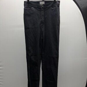 French Dressing Black Pattern Pants